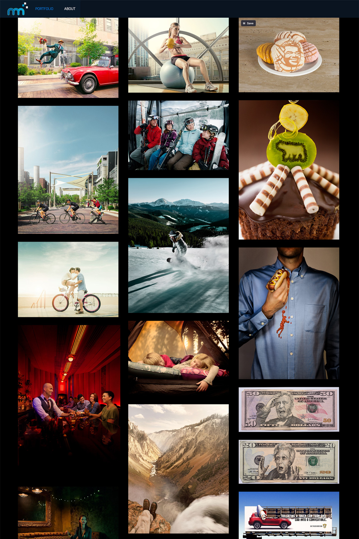 Mandomatic photography website